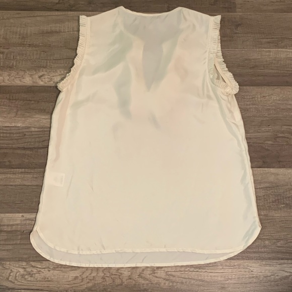J Crew Womens Size 2 Sleveless Silk Blouse - Picture 4 of 4
